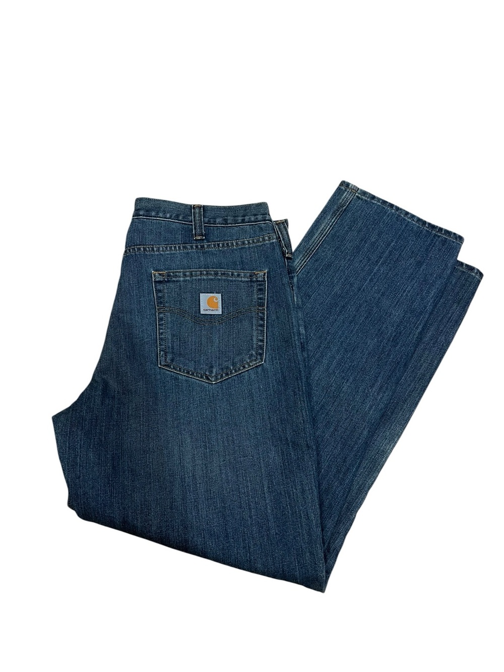 Carhartt Men’s Relaxed Fit Jeans - Indigo Blue Denim